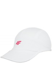 czapka [C4L16-CAD003] Czapka z daszkiem damska CAD003 - biały - - 4f.com.pl